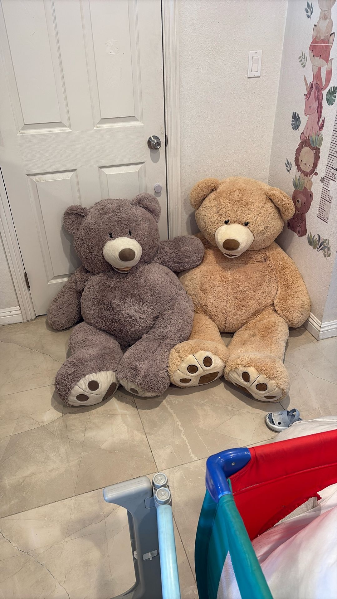 Grey and Beige Costco 1.5m Teddy Bear