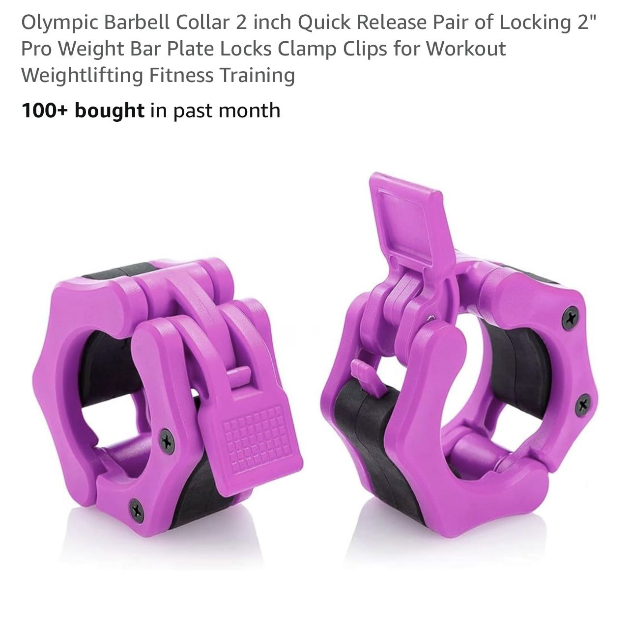 2 Inch Olympic Barbell Collars