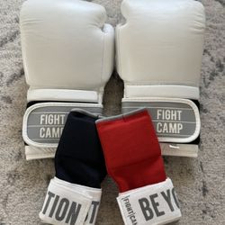 Boxing Gloves and Wraps - Brand New