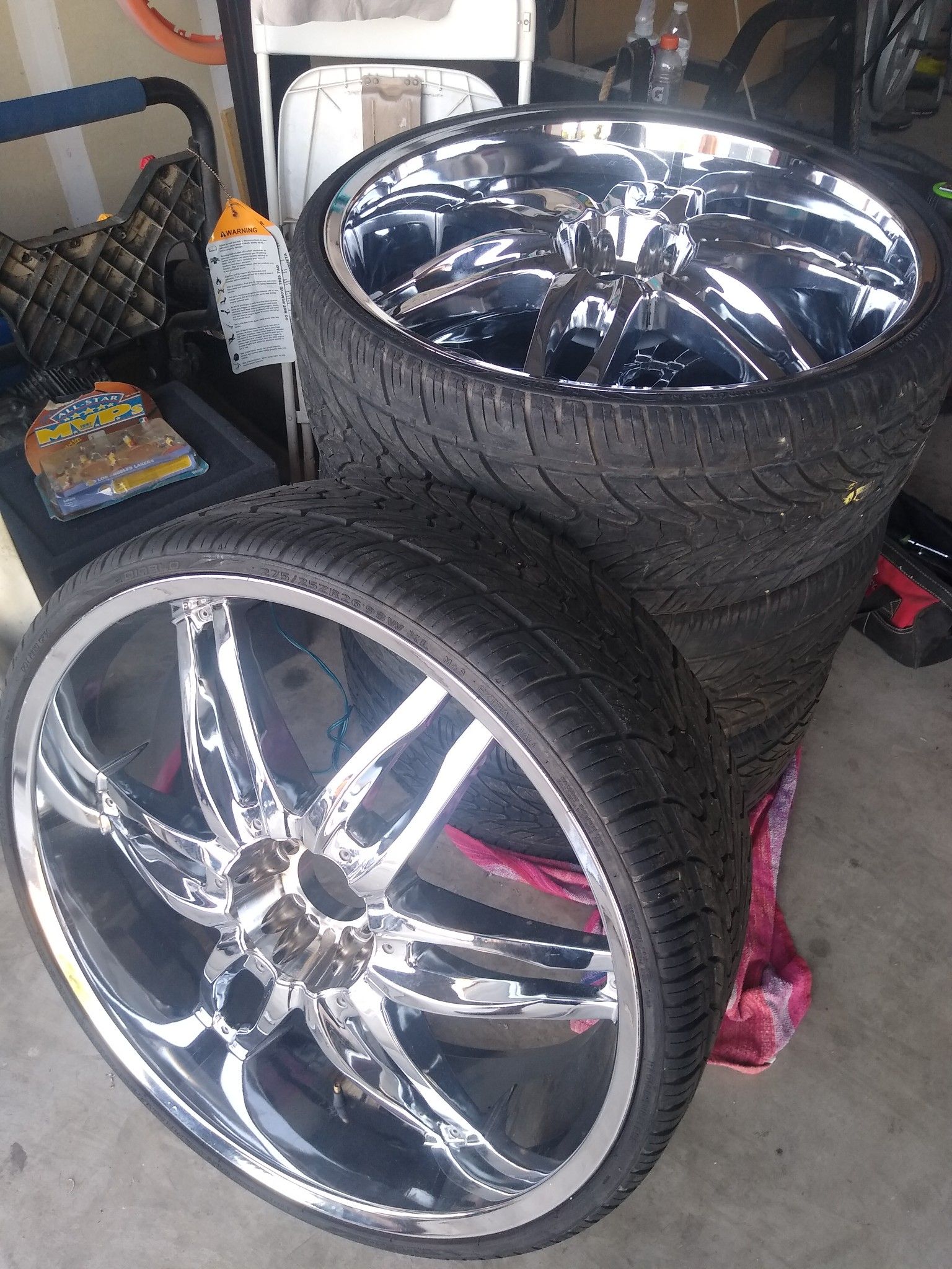 26" rims for trade