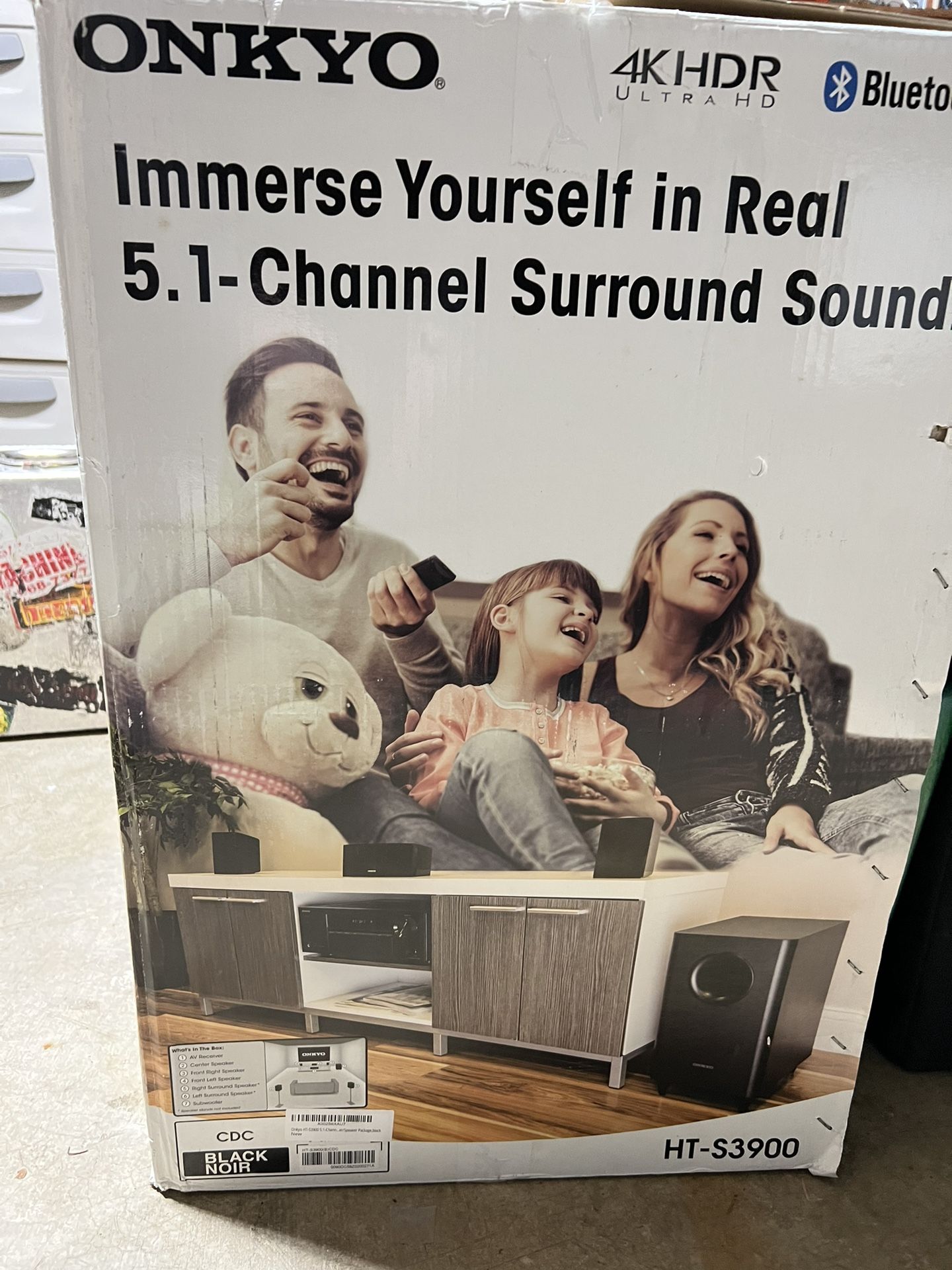 Onkyo 5.1 Surround System New, Open Box