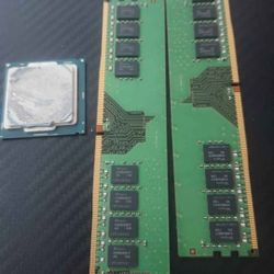 Computer Parts i5 6500 2- 8 GB Ram