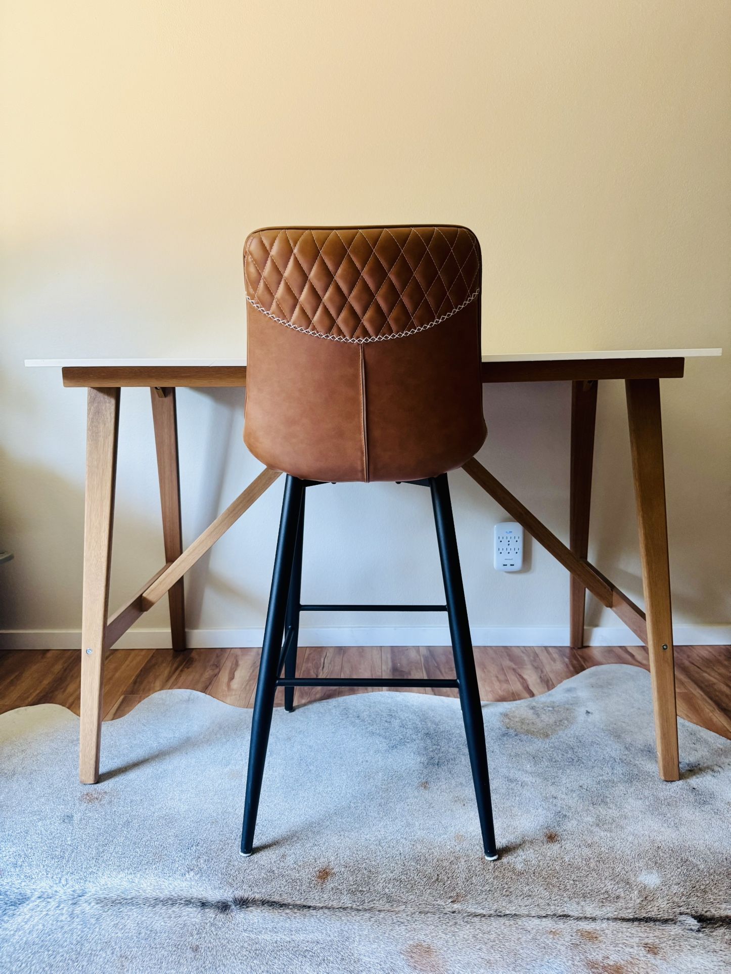 Scandinavian Bar Table + Edler Barstool – $120 OBO