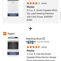 Maytag Washer and Dryer