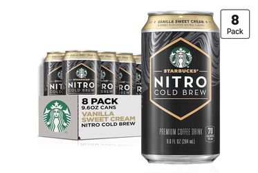 Starbucks Nitro Cold Brew, Vanilla Sweet Cream