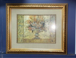 Painting in Ornate Gold Frame