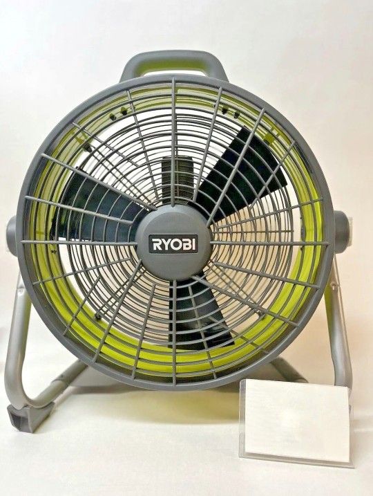 RYOBI 18 Volt ONE+ Hybrid 18 Air Cannon Drum Fan Portable Tool