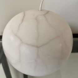 2 Big Size Brand New Cream Big Sz Candle $10