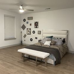 Bed & Stool For Sale 