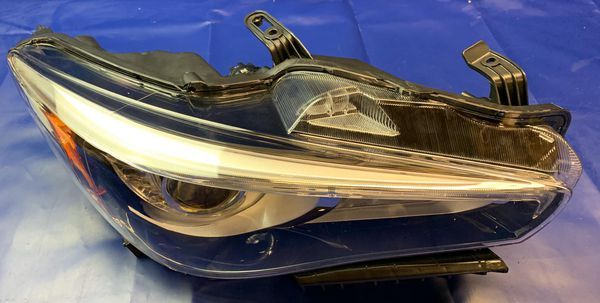 2014 2015 2016 2017 INFINITI Q50 FRONT RIGHT PASSENGER HEADLIGHT AFS W/ ADAPTIVE