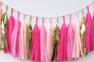 Valentine’s Day Tassel Garland