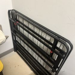 Twin Size Foldable Portable BedFrame