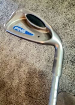 Vintage Ping 3 Iron Steel Shaft Golf Club – Black Grip – Classic Cavity Back