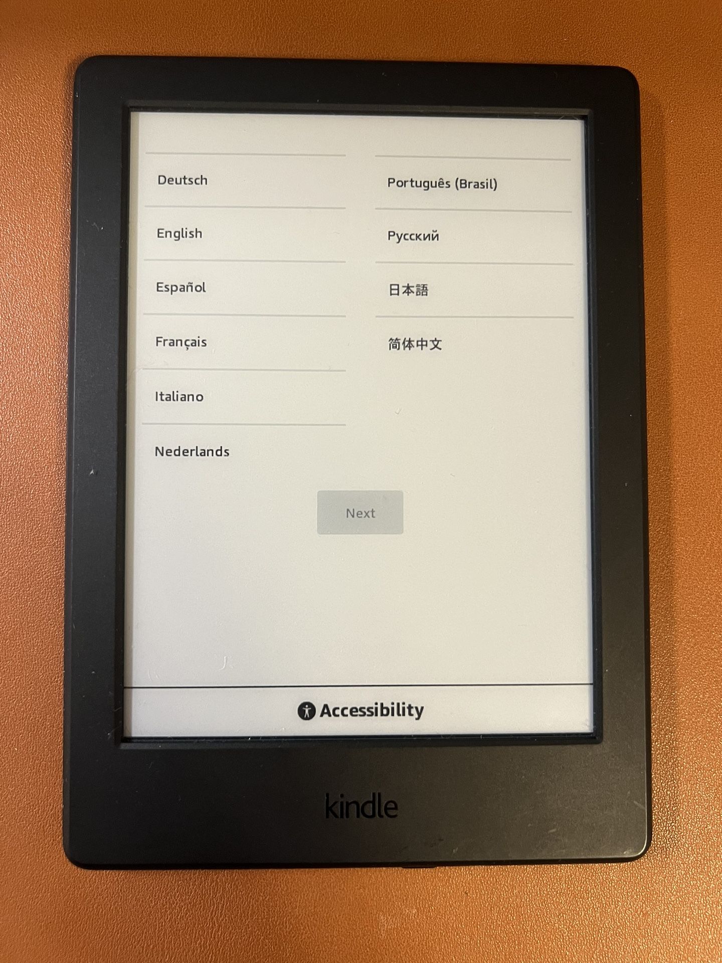 Kindle eReader 8th Gen 6 inch WiFi Audible 4GB Black Model SY69JL