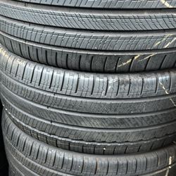 Set Of Tired (4) 235-45-18 Michelin