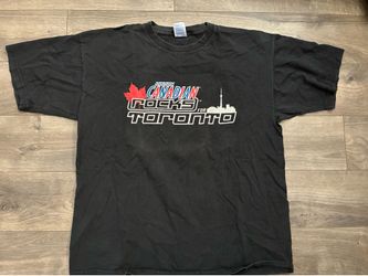Molson Canadian Rocks For Toronto Vintage T-Shirt XL Rolling Stones Y2K AC DC