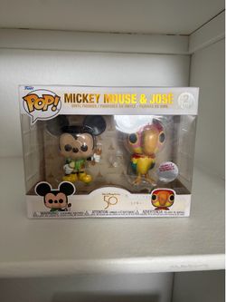 Mickey and Jose Funko