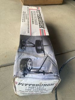 Pittsburgh portable tire change