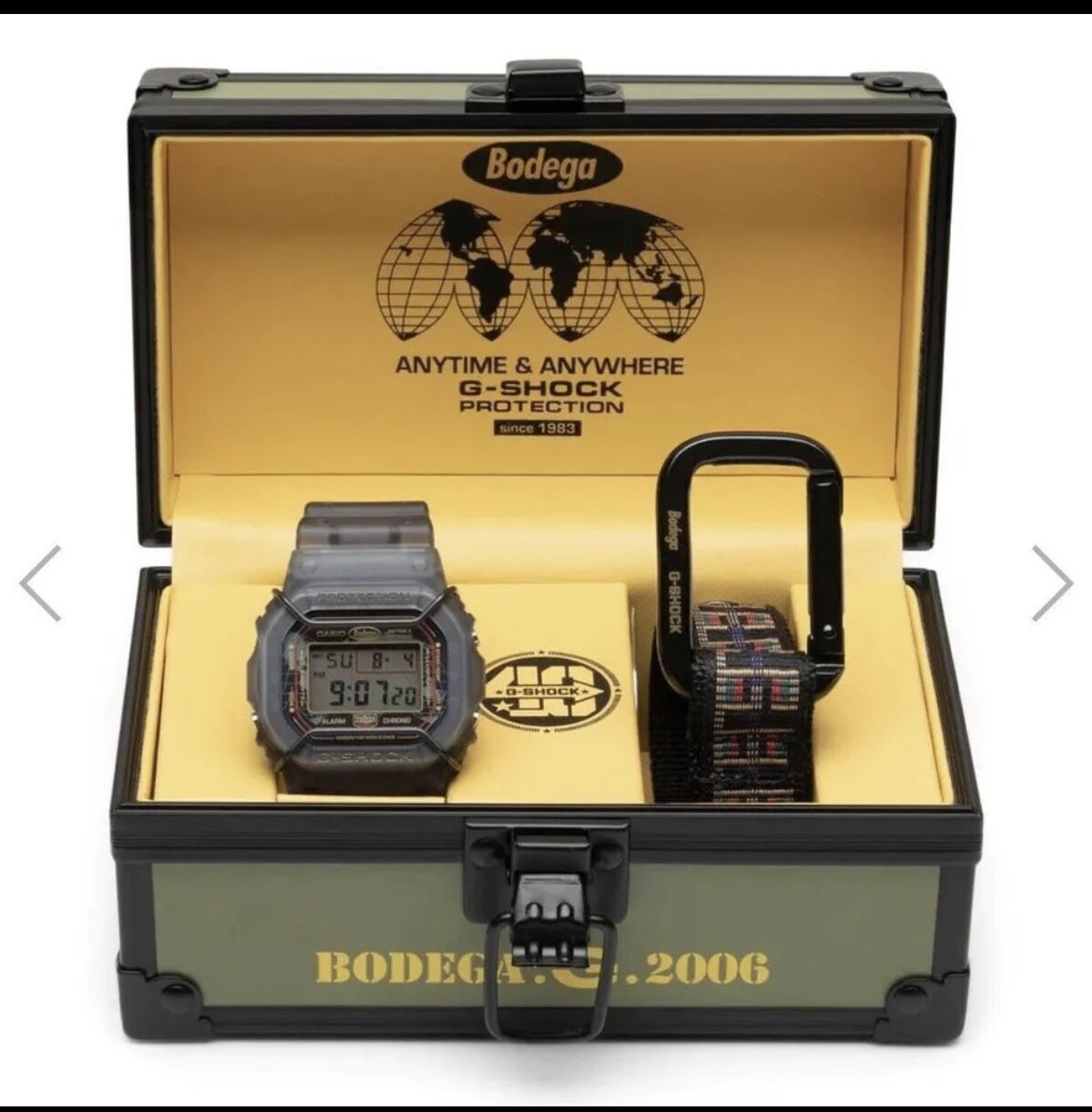 Bodega x G Shock 5600 Limited Edition 40th Anniversary Casio DW5600BDG23-1