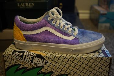 VANS Off the Wall Old Skool Men’s Low Top Suede Sneakers Colorblock Lace Up