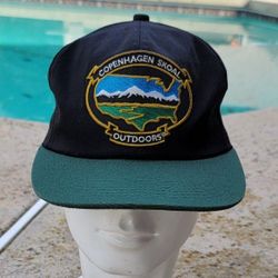 Vtg K-Products Copenhagen Skoal Outdoors Snapback Hat