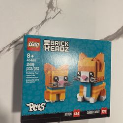 Lego Brick Headz Pets Cat