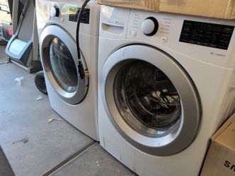 LG washer and dryer