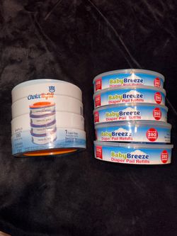 Diaper pail refills, works with diaper genie