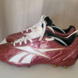 Reebok Sprintfit Lite Soccer Cleats Football Soccer Burgundy  Men’s Size US 9