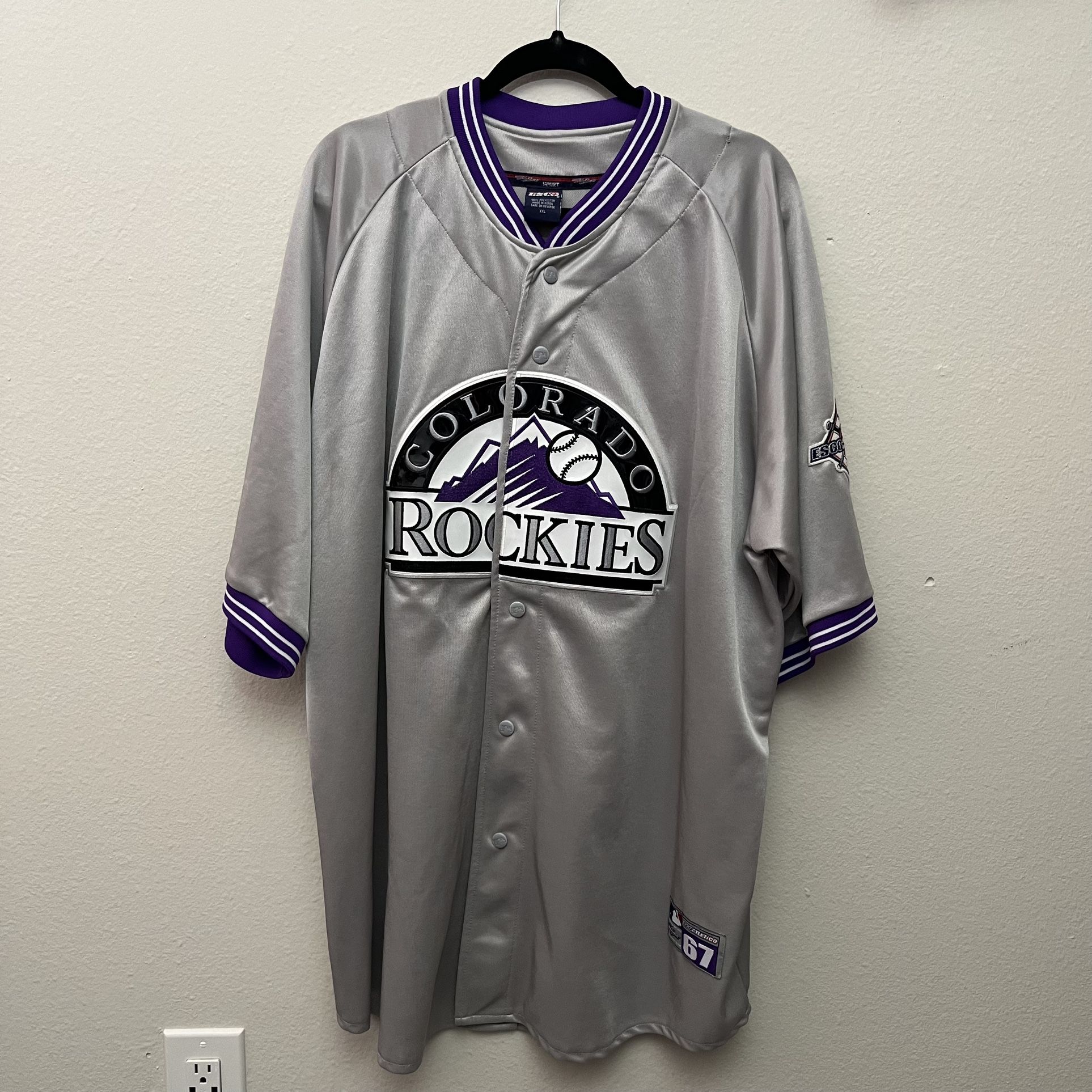 Colorado Rockies Willie Esco Rap Jersey 2XL