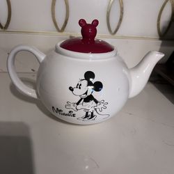 mickey mouse ceramic teapot 