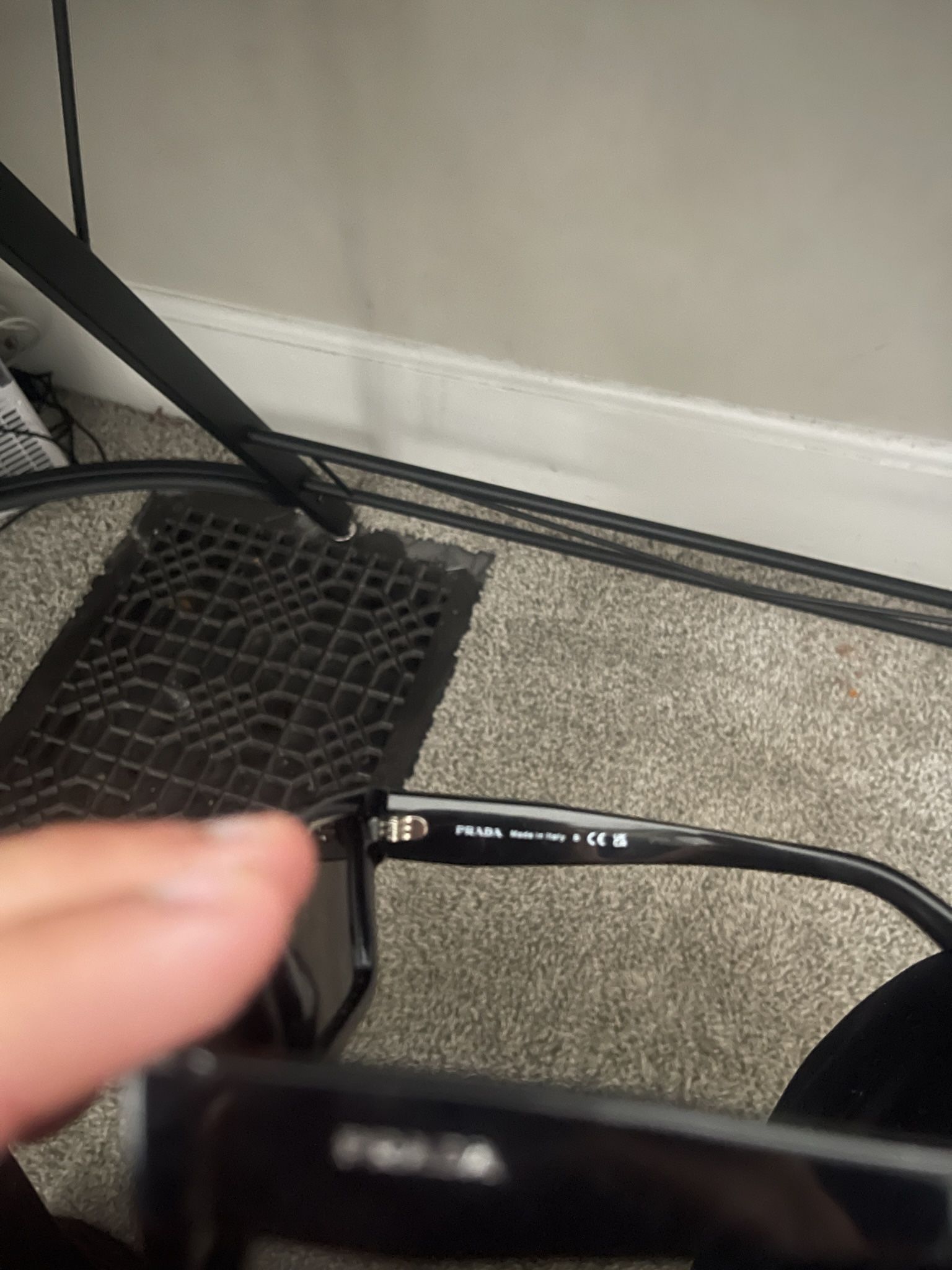 Prada Sunglasses/Black