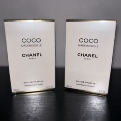  Chanel Coco Mademoiselle Eau de Parfum 3.4 oz - New Sealed $90 ea. Two Left