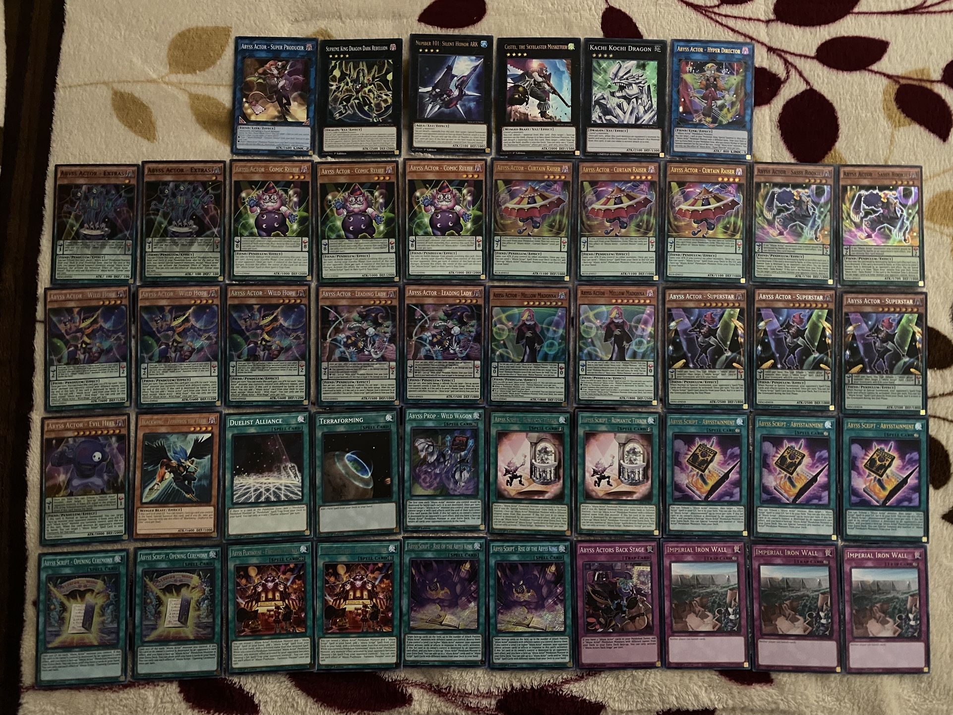 Yugioh Abyss Actor Deck