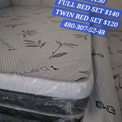 QUEEN BED AND BOX SPRING SAME DAY DELIVER 