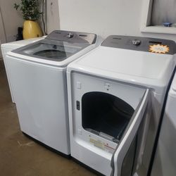 SAMSUNG SET STEAM WASHER AND GAS DRYER 💢 