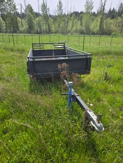 Bear black utility trailer "NEED IT GONE ASAP"