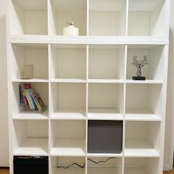 White Kallax Shelf Unit
