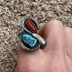 Sterling Silver Turquoise Ring 