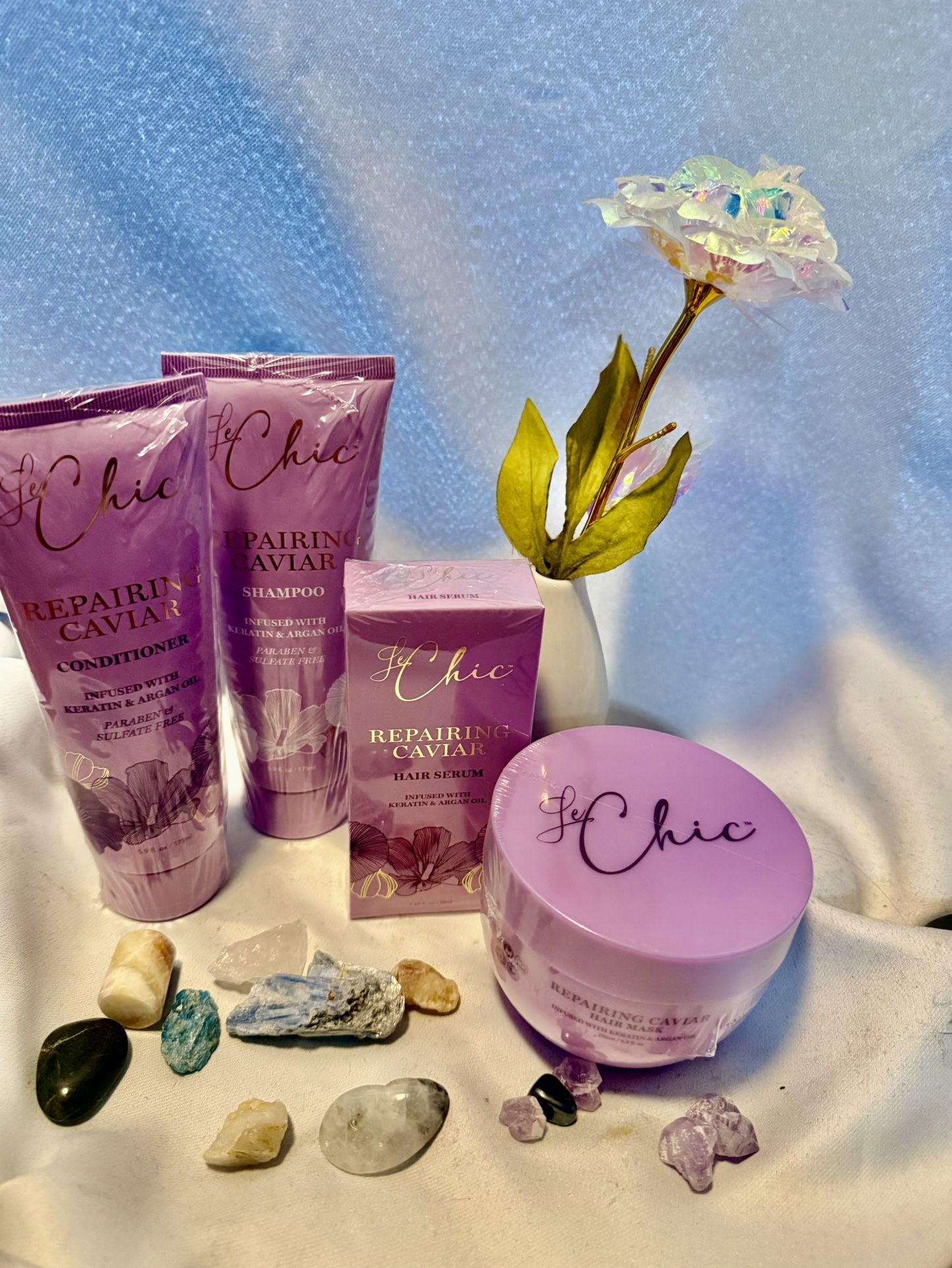 Le Chic Repairing Caviar Hair Products Selling At A Discounted Price. SEE DETAILS