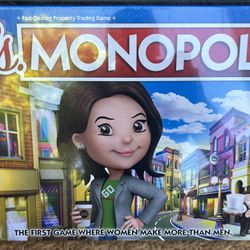 BNWT Ms. Monopoly Board Game