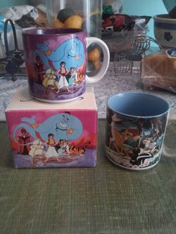 1992 disney limited edition cups