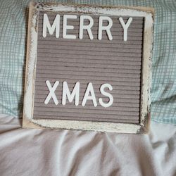 10 X 10 Letter Board