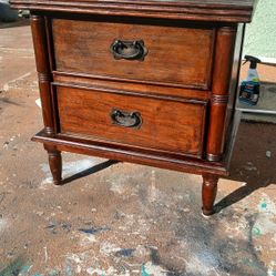 Nightstand Real Wood 