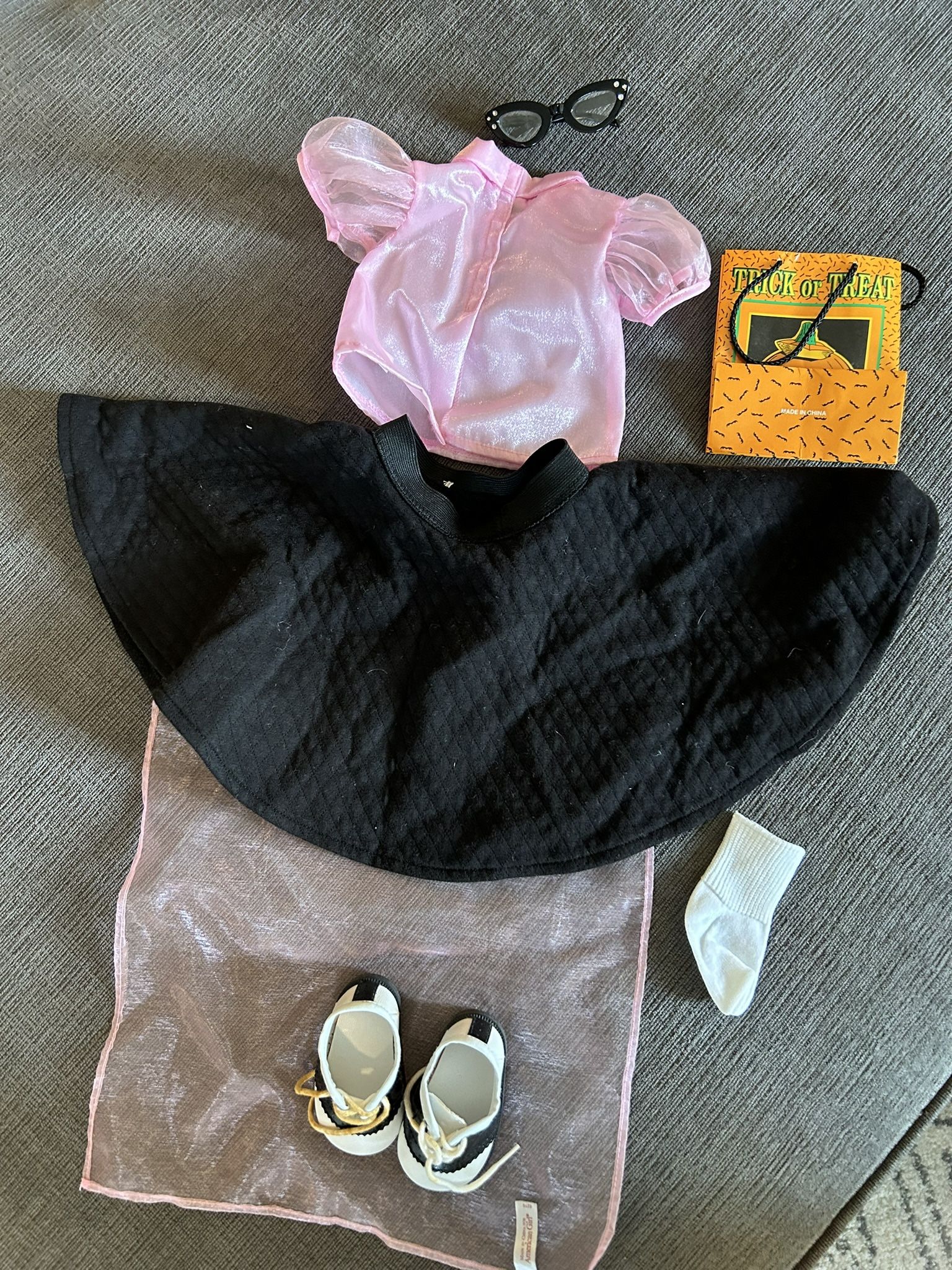 American Girl Doll Halloween Pink Ladies Outfit