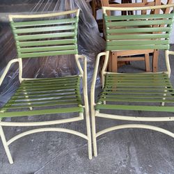 2 Vintage Aluminum “Tropitone” Lawn / Pool Chairs