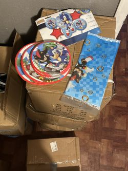 Sonic  Party Stuff And Decorations