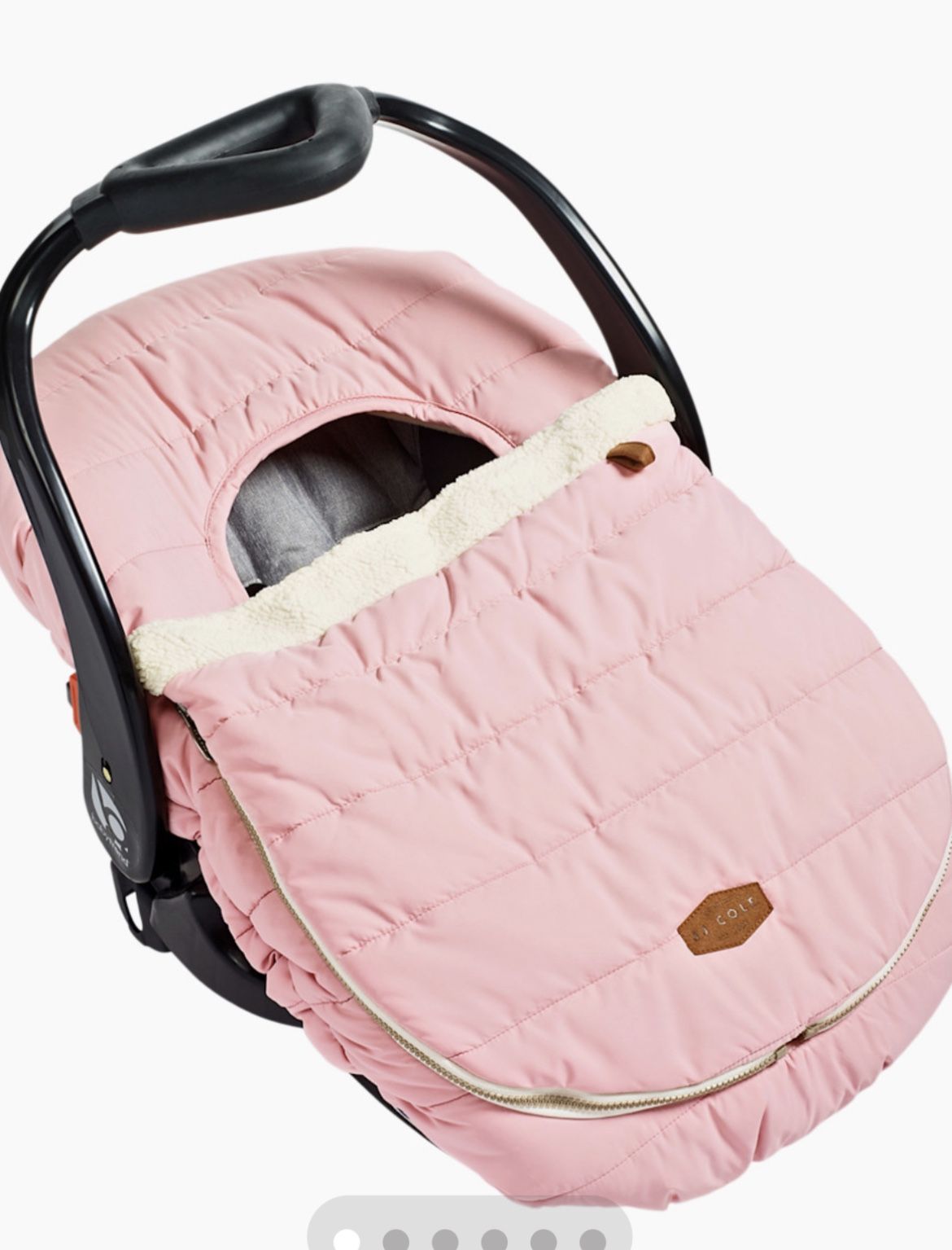 JJ Cole Blush Baby Car Seat Cover