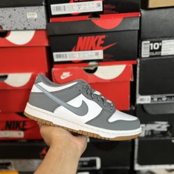 DS Nike Dunk Low Reflective Grey sizes 5.5Y,6Y