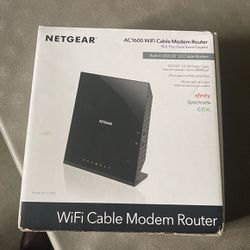 NETGEAR AC1600 Wick Cable Modem Router